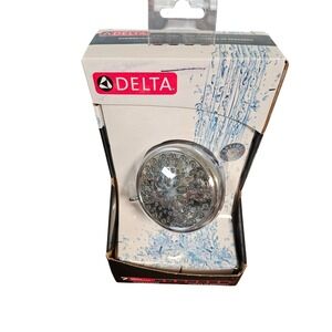 Delta Showerhead Home OS Chrome New 7-Spray Optimal Pressure Fixed Mount